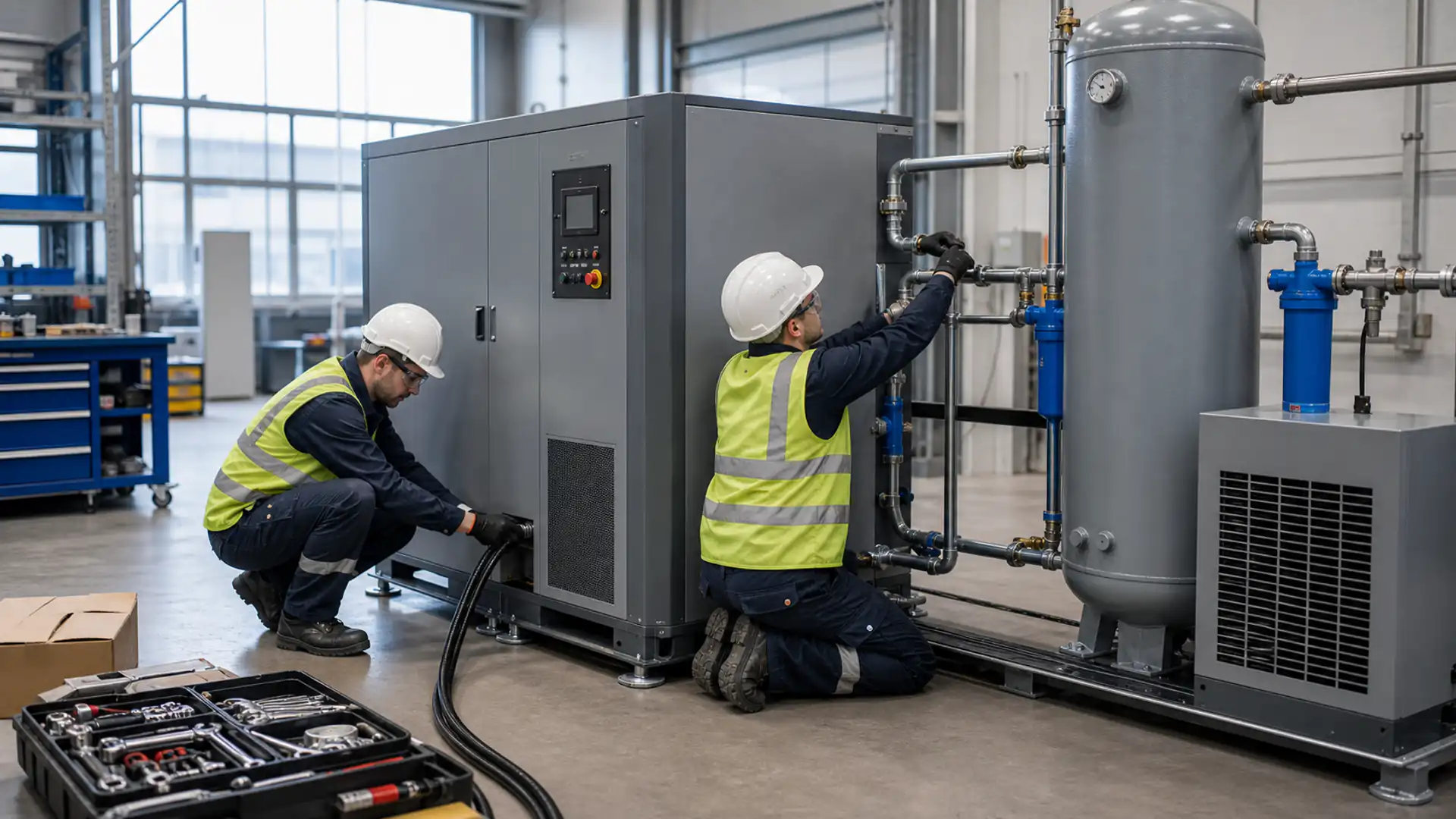 Air Compressor Installation