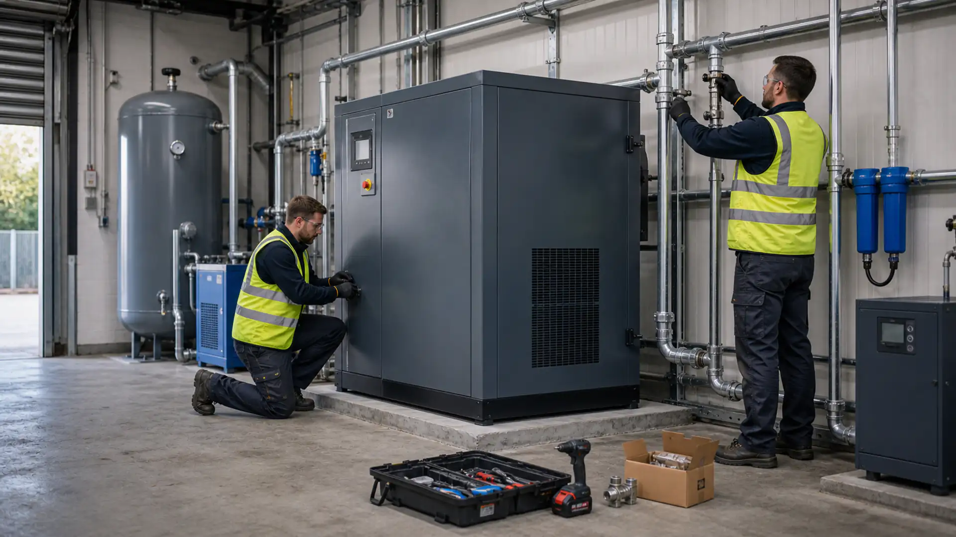 Air Compressor Installation