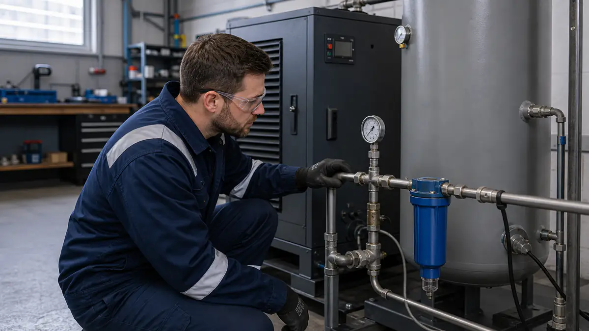 Winter Freezing In Port-Side Compressed Air Systems