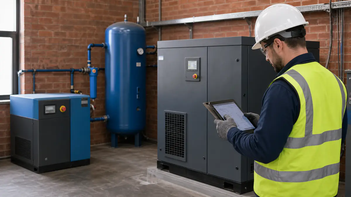Managing Water In Compressed Air In A Wet Climate
