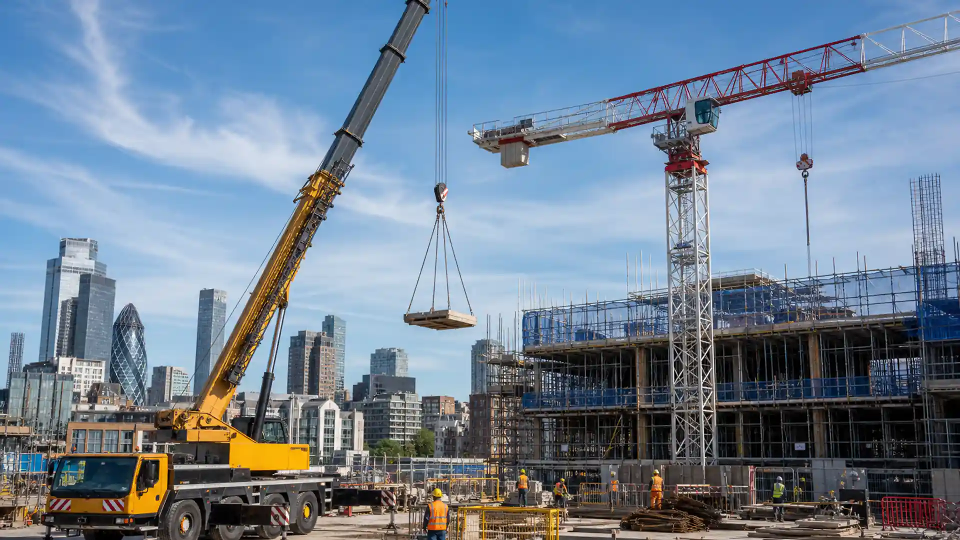 Mobile Crane vs Tower Crane: Which Should You Choose for Your London Project?