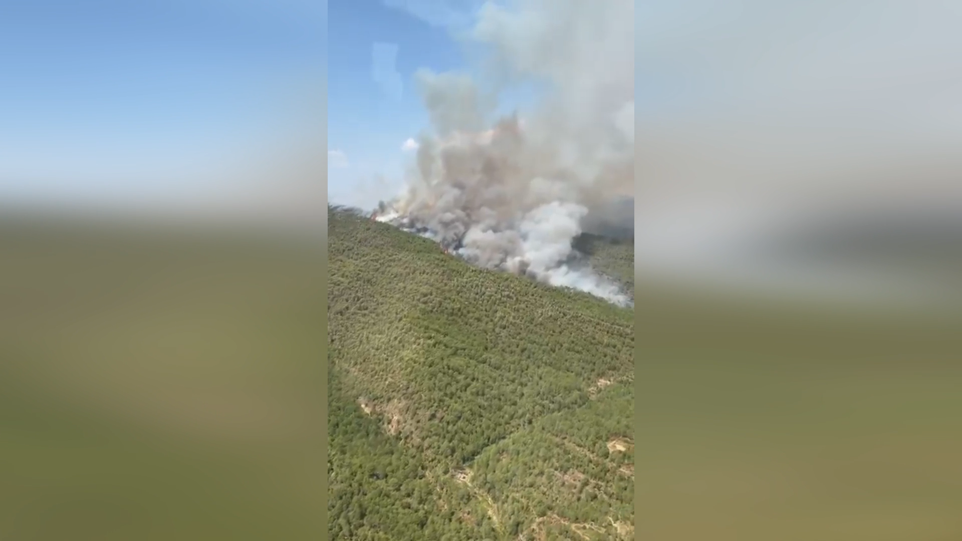 Helicopters Reveal Massive Smoke Columns As Peñas De Riglos Wildfire Rages Across Huesca episode artwork