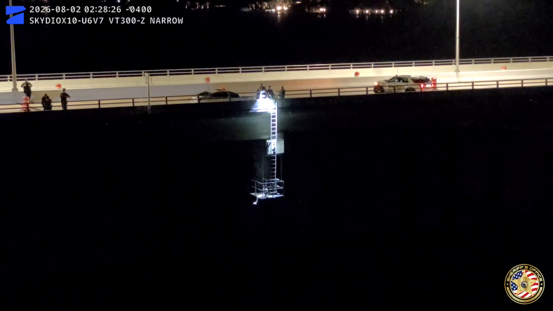 Cops Get Man Back To Safety After He Climbs Over Florida Bridge Railing episode artwork