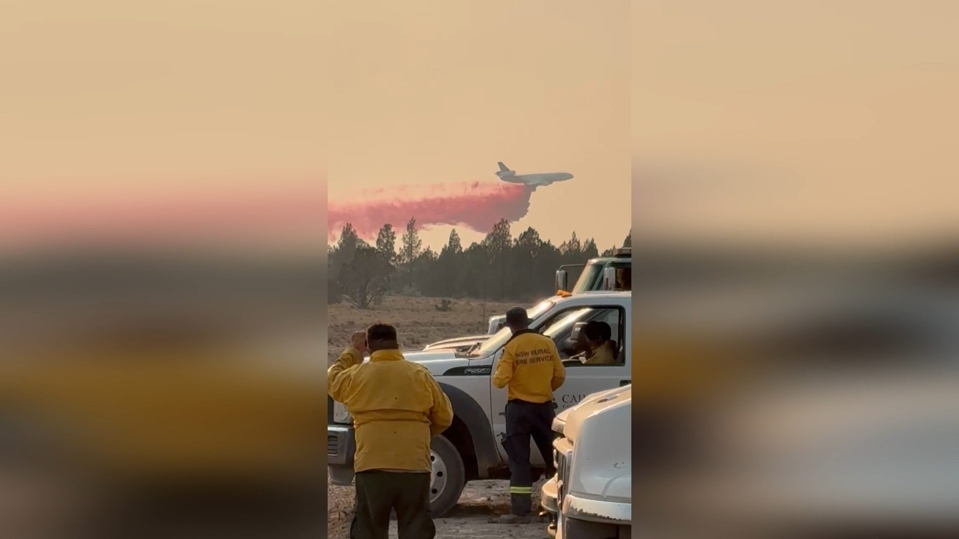 Massive Red Retardant Drop Unleashed Over Oregon Wildfire episode artwork