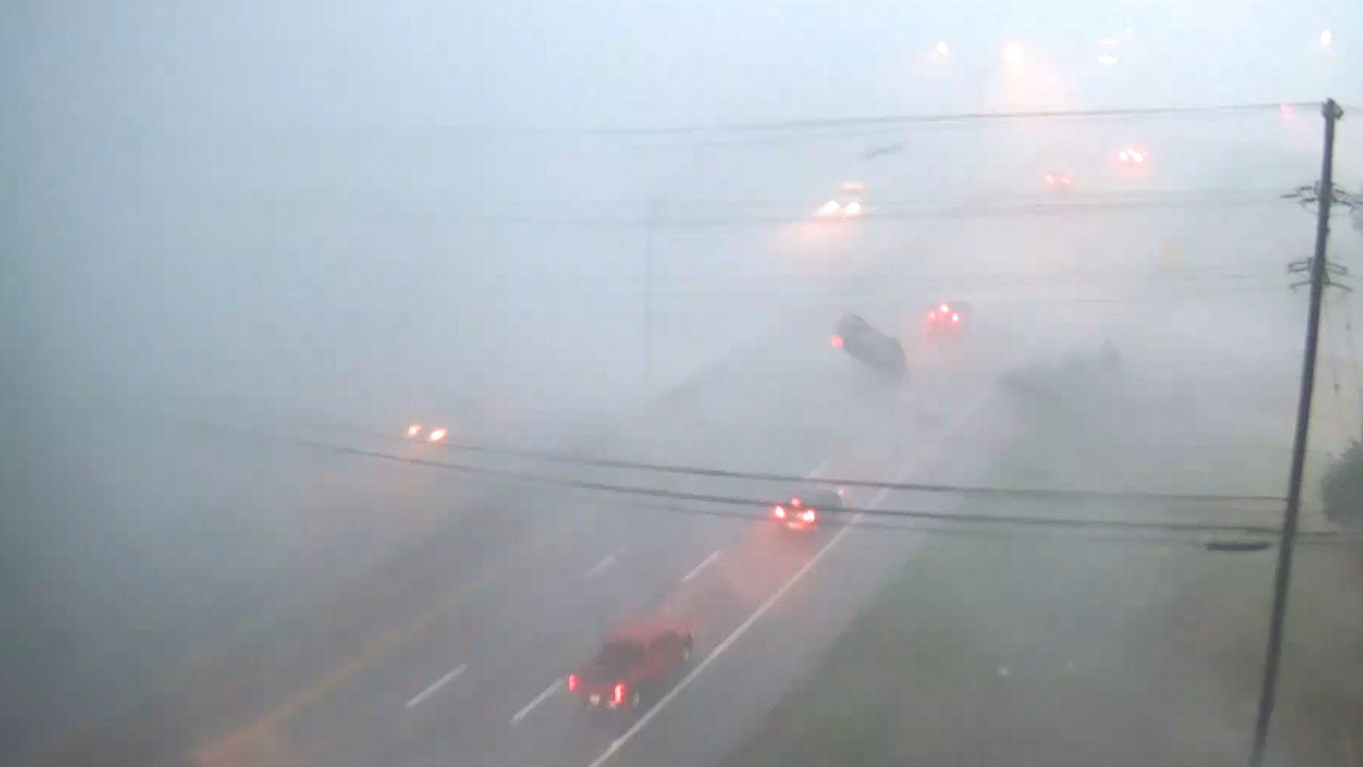 Powerful Wind Gust Flips Car On Ohio Interstate During Severe Storm episode artwork