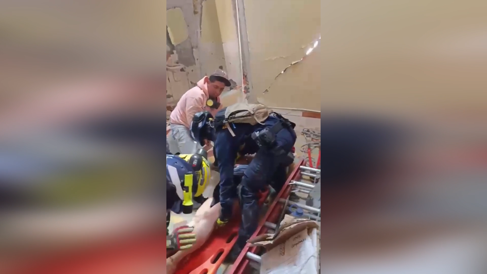 Rescue Teams Pull Person From Rubble After Powerful Colombia Earthquake episode artwork