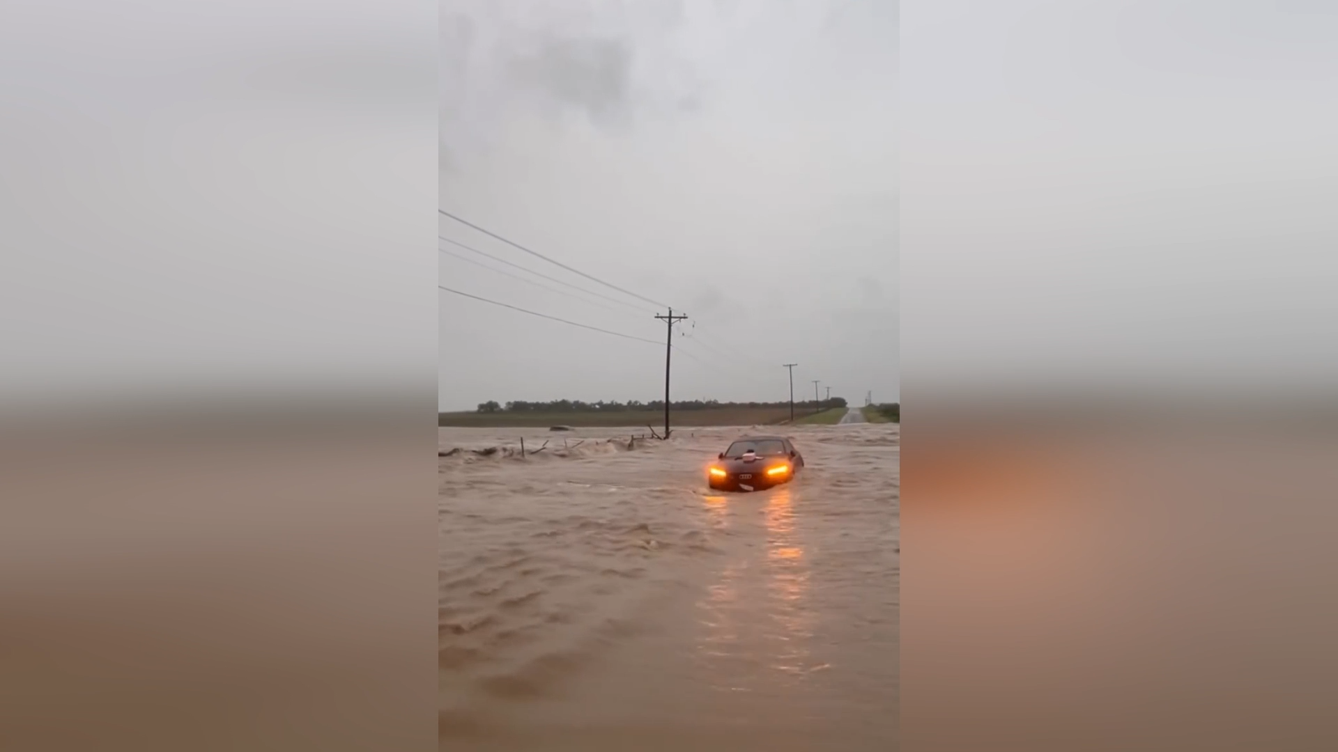 Pickup Truck Swept Away By Raging Floodwaters After Texas Rescue episode artwork