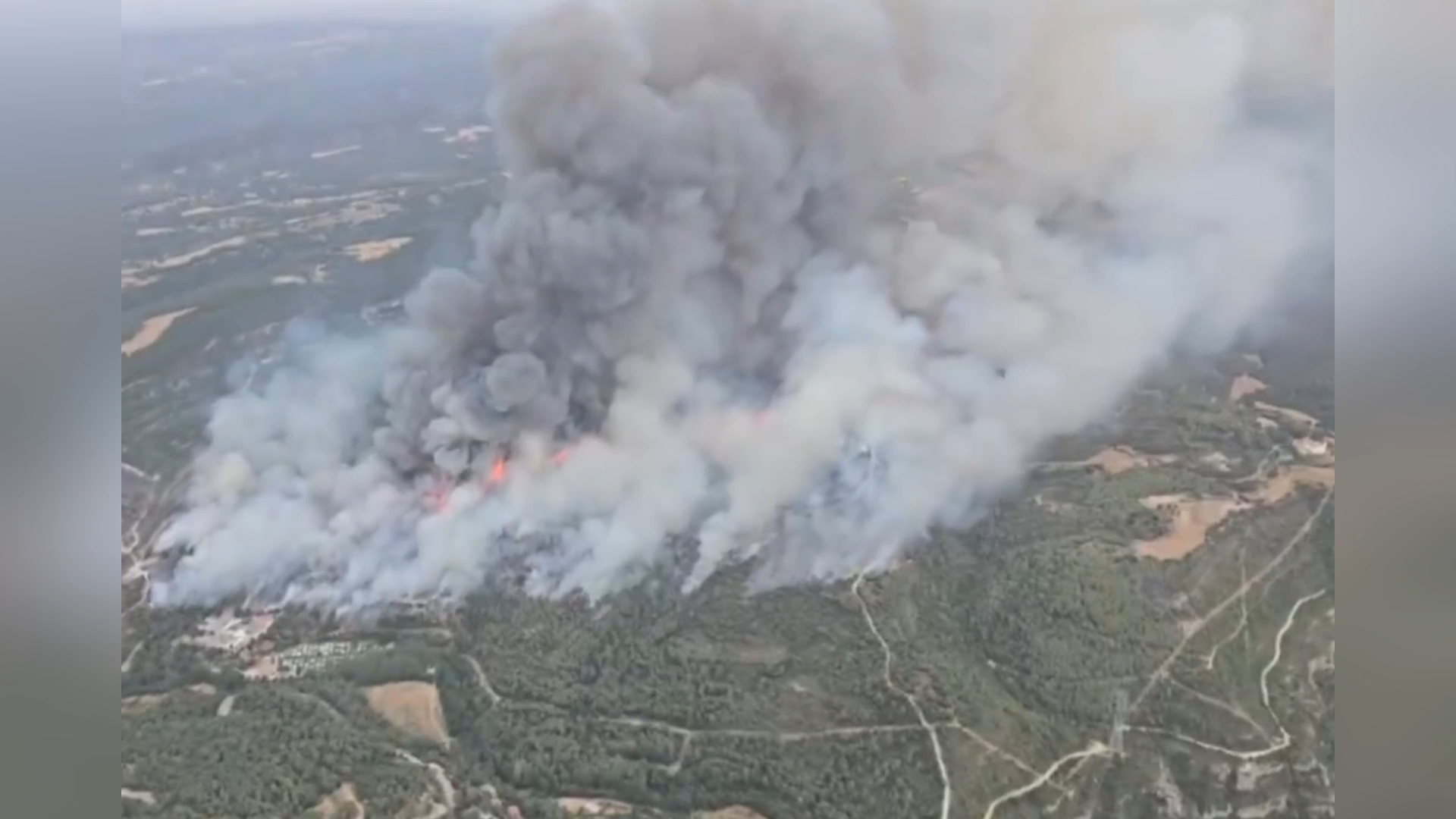 Wildfire Explodes Across Catalonia Hills As Flames Spread Through Forest Land episode artwork