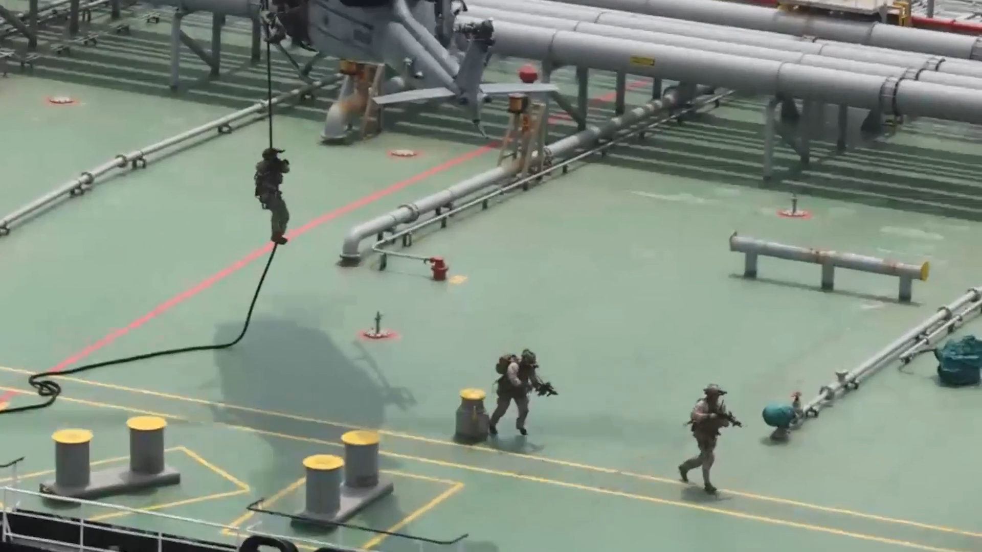 USA Helicopter Assault Team Boards Massive Oil Tanker In Gulf Of Oman episode artwork