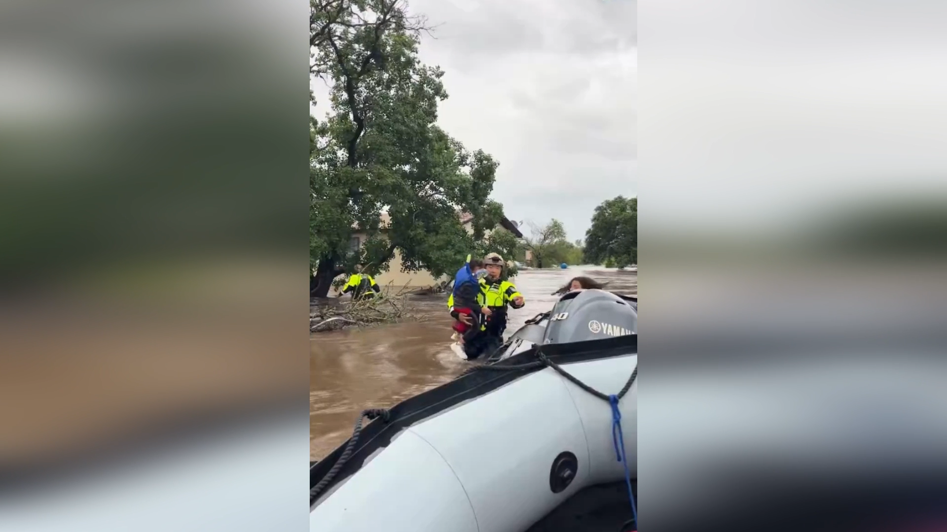 Young Child Carried Through Floodwaters In Dramatic Texas Rescue Operation episode artwork
