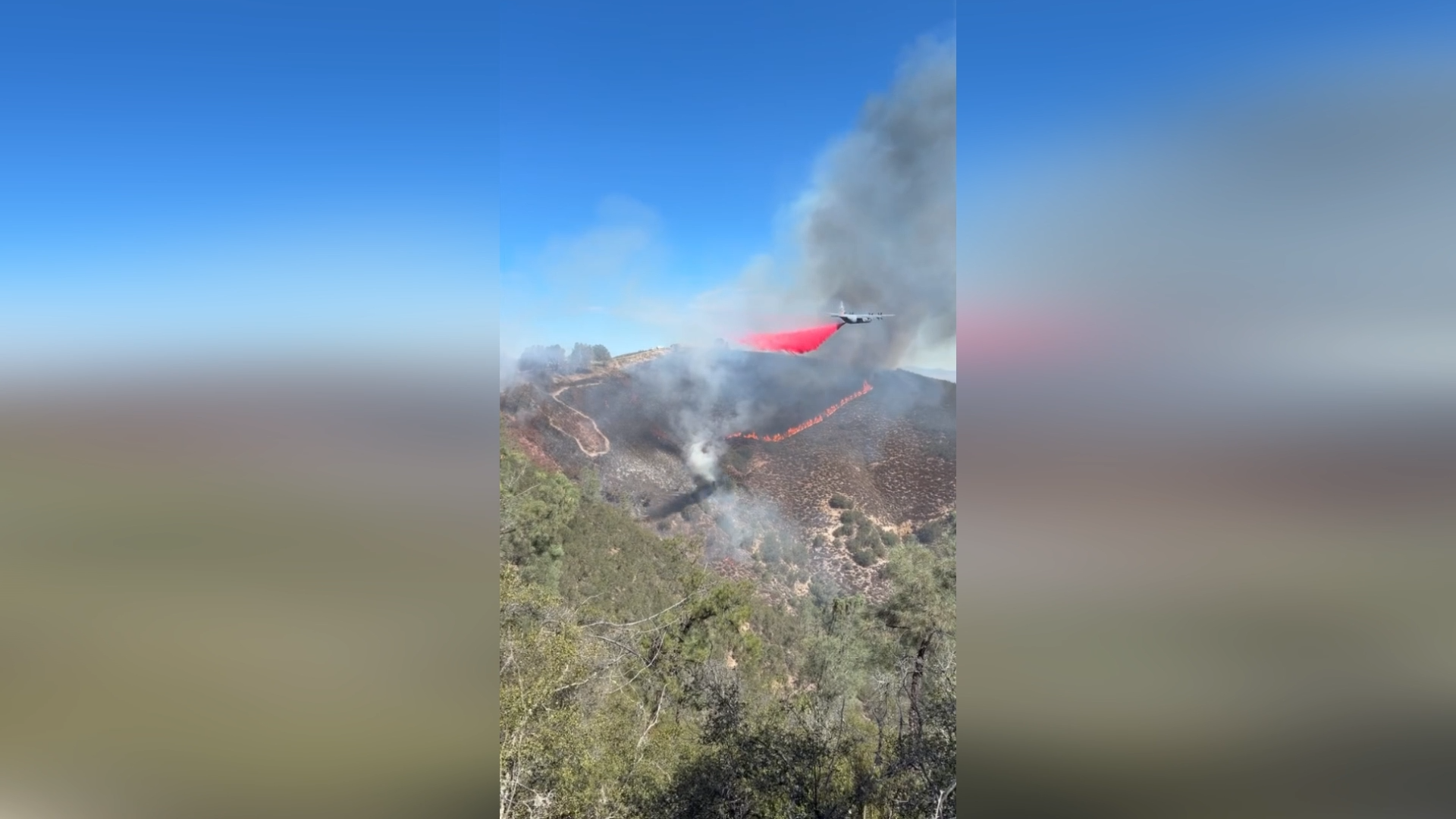 Williams Fire Escapes Containment Line As Flames Spread Across 25 Acres