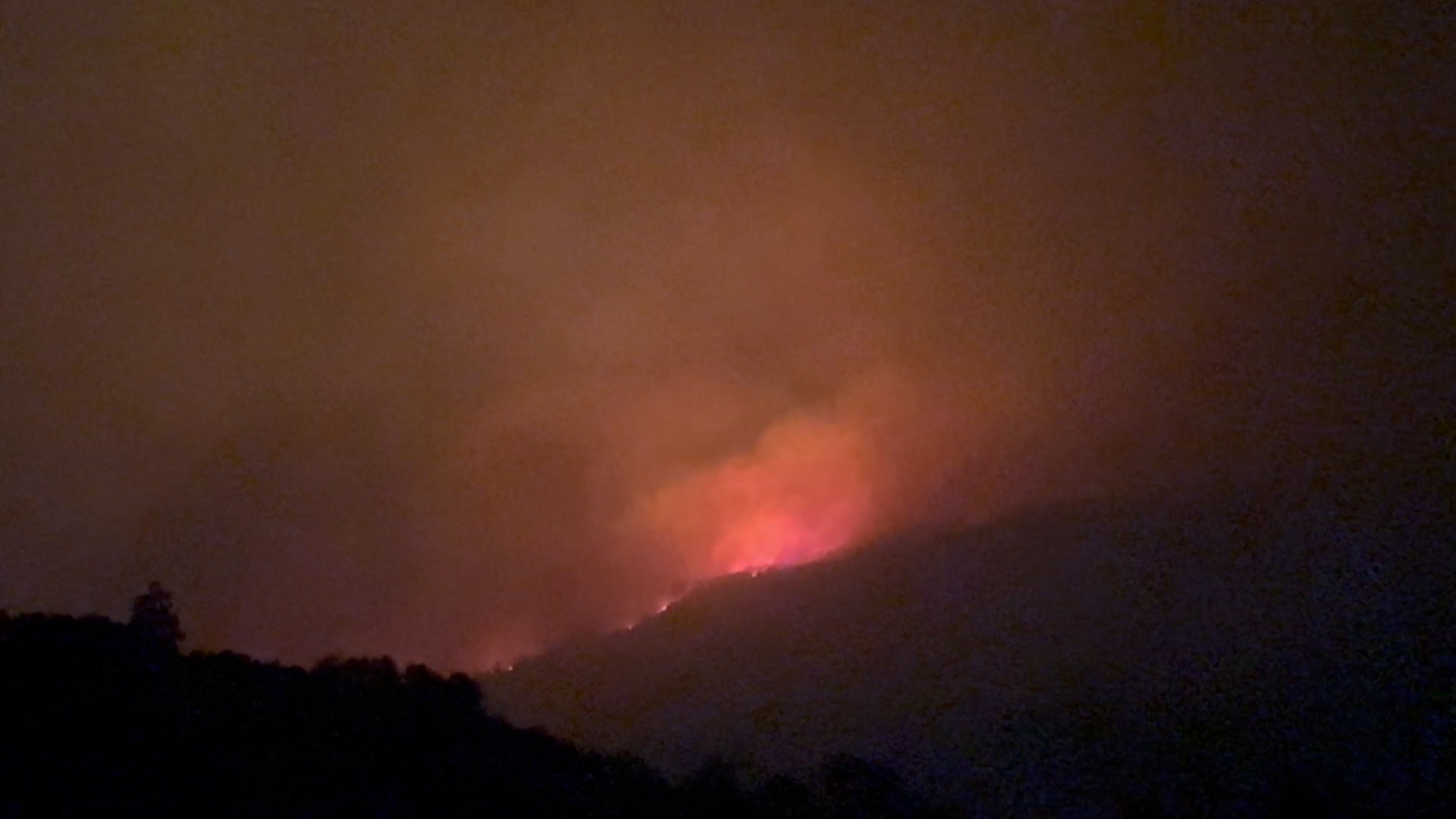 Aerial Retardant Drops And Night Fire Lines Reveal Intensity Of Colorado Wildfire