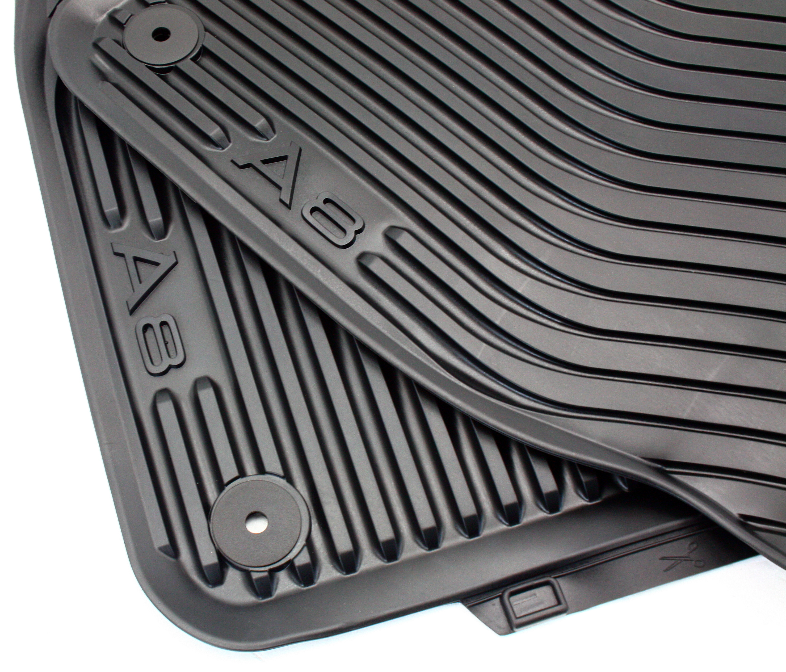 Buy Complete Set of Rubber Floor Mats Audi A8 4H2061501A 4H2061501A - DWParts
