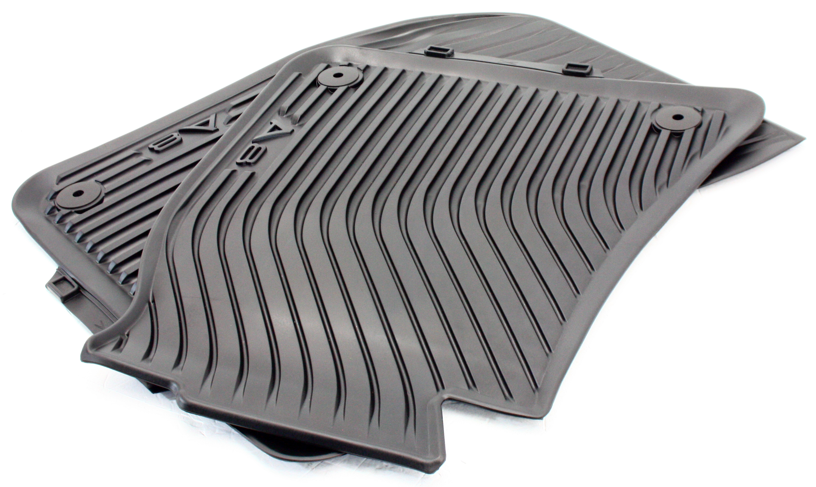 Complete Set of Rubber Floor Mats Audi A8 4H2061501A - Image 2