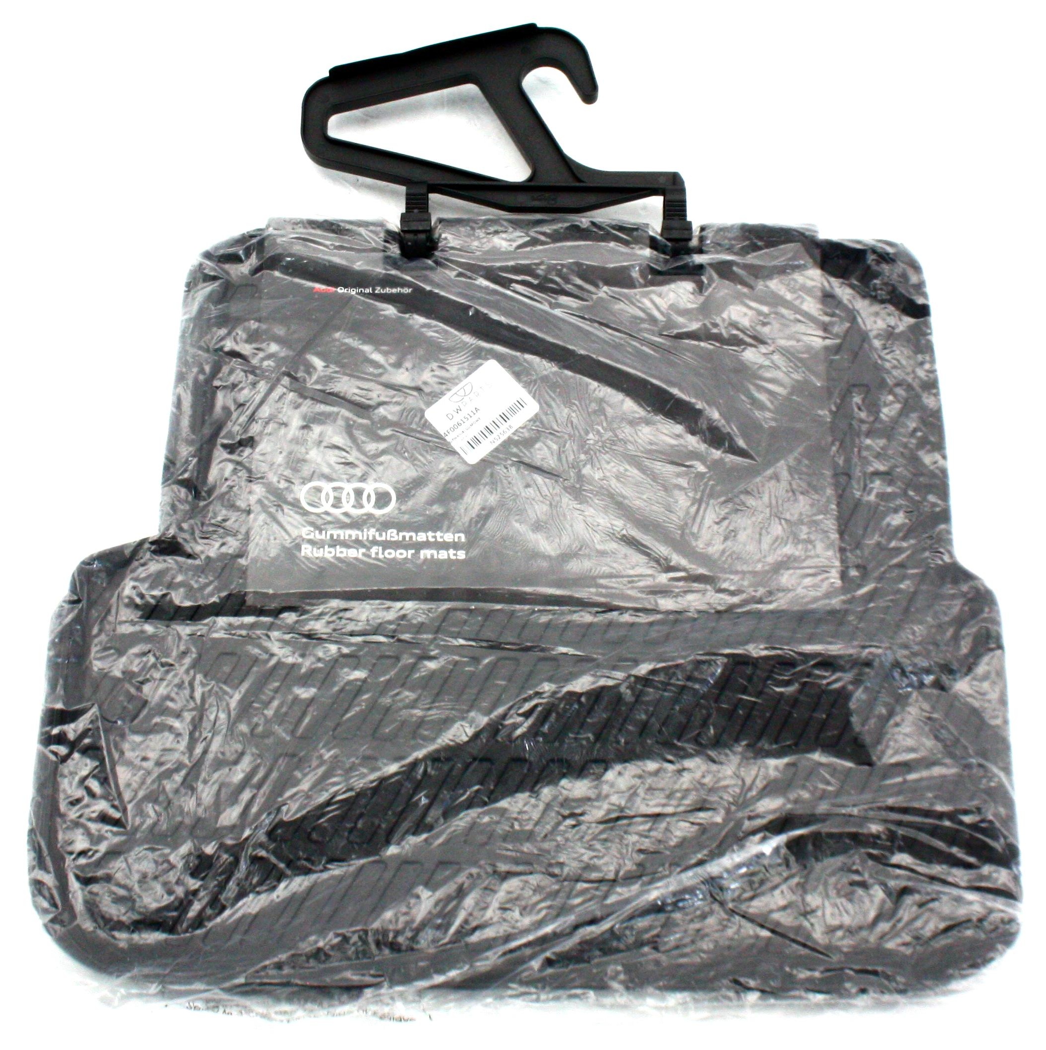 Buy Complete Set of Rubber Floor Mats Audi A6 4F0061511A 4F0061511A - DWParts