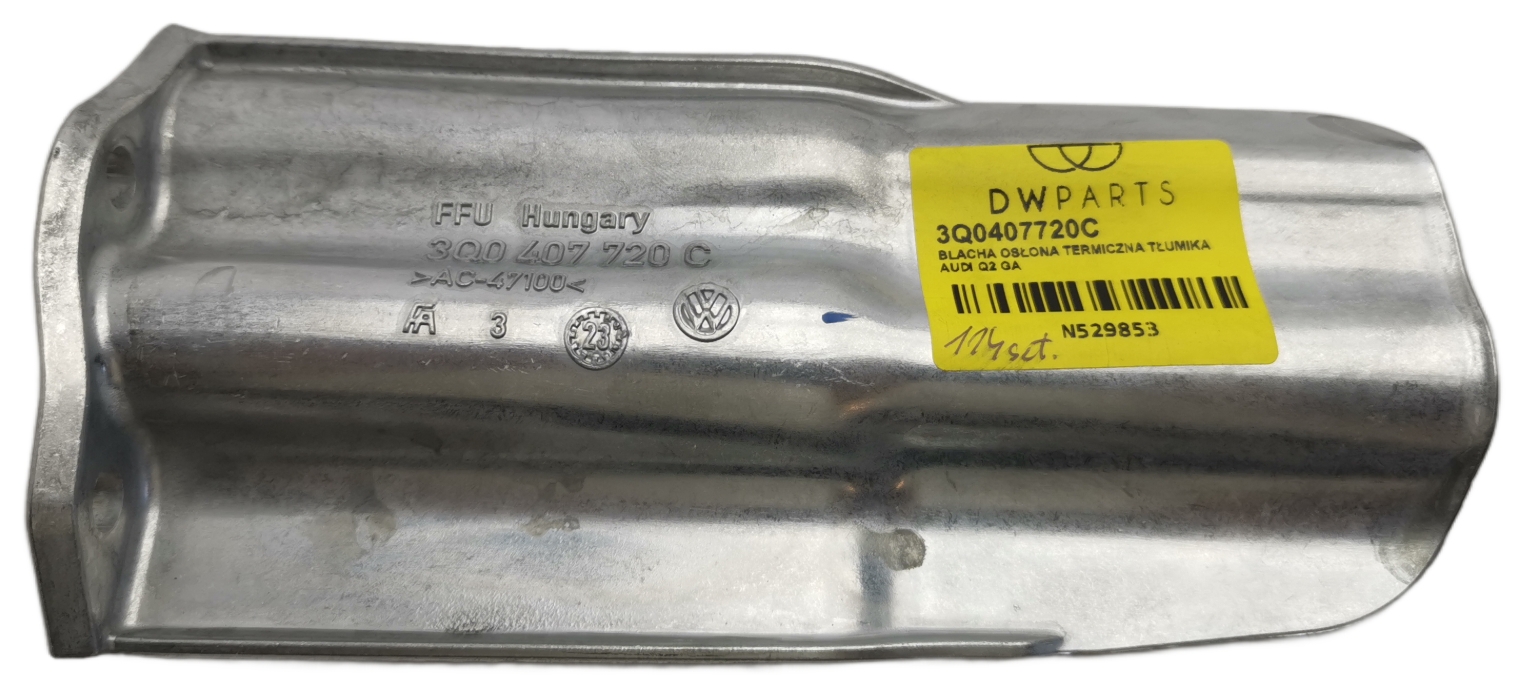 Buy Exhaust heat shield Audi Q2 3Q0407720C 3Q0407720C - DWParts