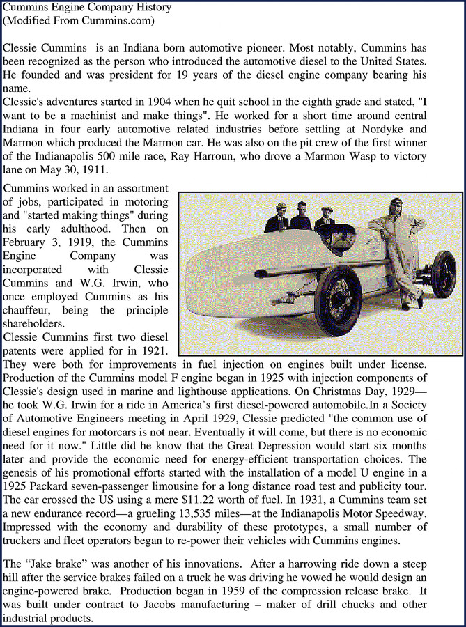 Cummins Model F and Model U Technical Manual 1925 cover page