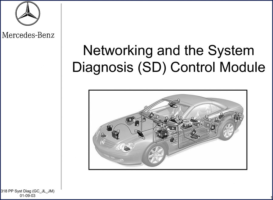 Mercedes-Benz 318 Keyless Go Technical Manual cover page