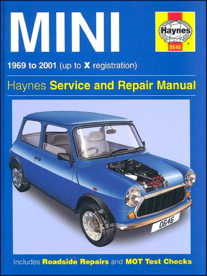Mini Saloon, Clubman, Estate, Van, Pick-up Service Manual – factory 250-page OEM document