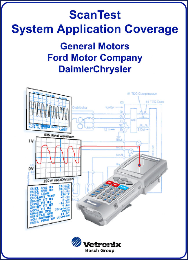 Vetronix 2006 Diagnostics Manual cover for General Motors, Ford, DaimlerChrysler