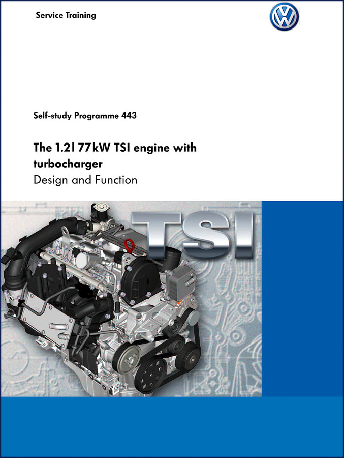 Volkswagen 1.2L TSI Training Manual - 36 pages OEM factory design and function guide