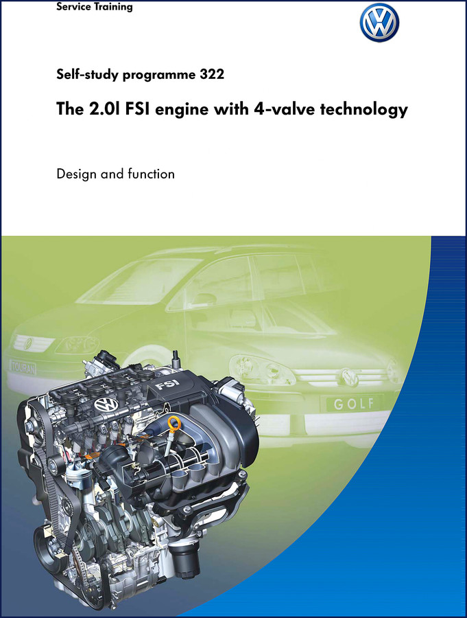 Volkswagen Lupo and Golf FSI Training Manual - Self-Study Programme 253 cover