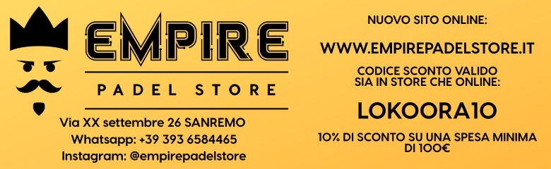 Empire Padel Store Sanremo