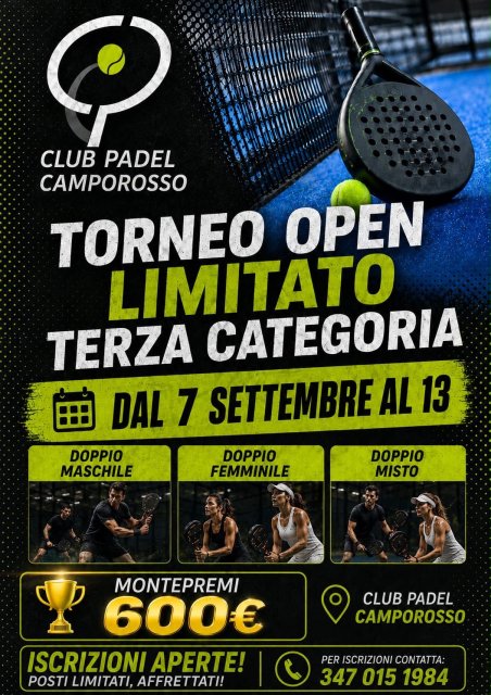 Torneo limitato  terza categoria 