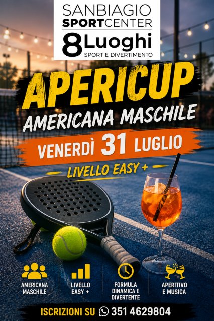 🎾 APERICUP – AMERICANA MASCHILE 🎾