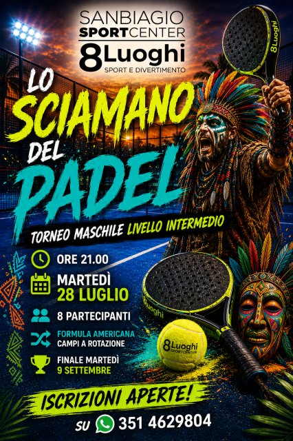 🪶🔥 LO SCIAMANO DEL PADEL 🔥🪶