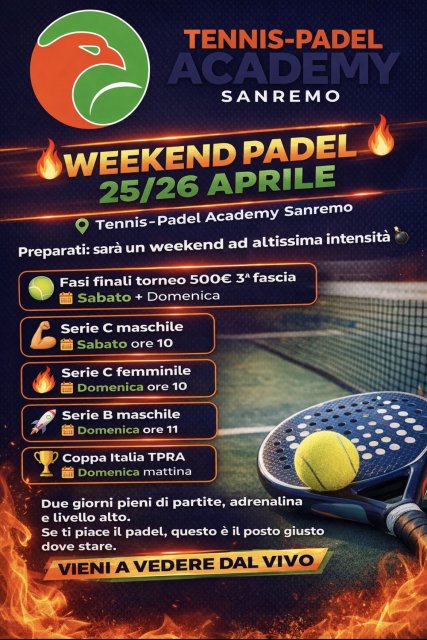 25 e 26 APRILE 2026