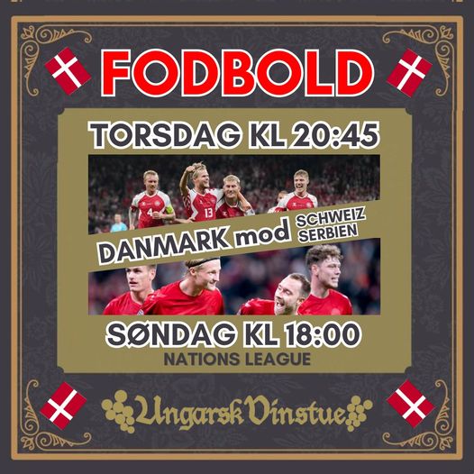 Ungarsk Vinstue | Nightcrawl.dk | ⚽LANDSHOLDSKAMP PÅ UV⚽

Så er det på torsdag, at NATIONS LEA...