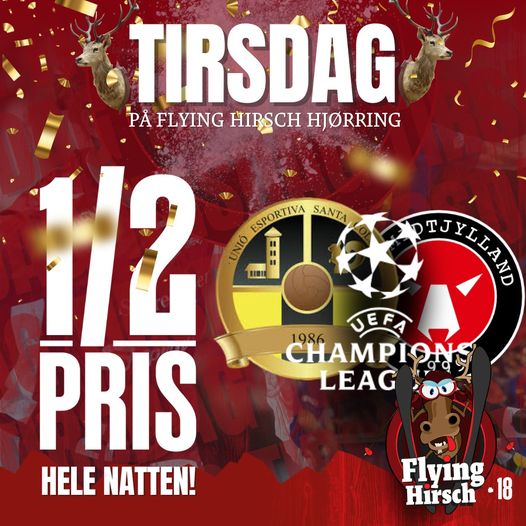 Havana | Nightcrawl.dk | 🎉 Tirsdag på Flying Hirsch – Champions League Kvalifikation...