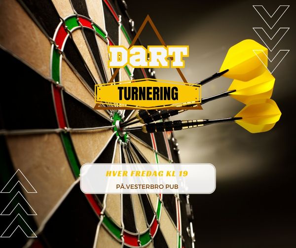 Vesterbro Pub | Nightcrawl.dk | Dart Turnering 🏆🎯

Hver fredag afholder vi dart turnering ...