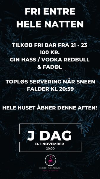 Rustik & Flamingo | Nightcrawl.dk | JDAG PÅ RUSTIK & FLAMINGO🦩

PREPARTY FRA KL. 20 (FRI ENTRÉ ...