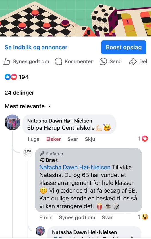 Æ Bræt | Nightcrawl.dk | Vi har fundet en vinder. 😊🥳