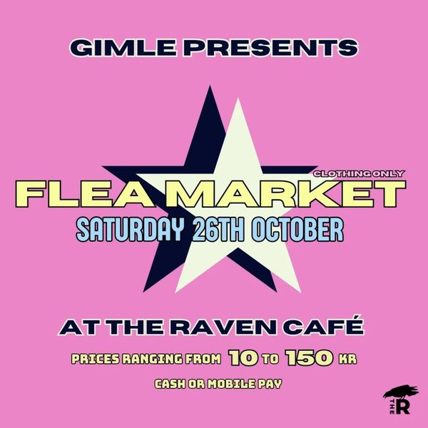 Gimle The Raven | Nightcrawl.dk | Save the date ! 

Second hand lovers, the raven welcomes you...