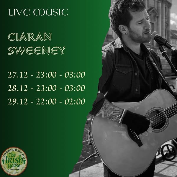 Irish House | Nightcrawl.dk | The festivities continue ☘️🎄
.
Don’t forget Ciaran Sweeney ...