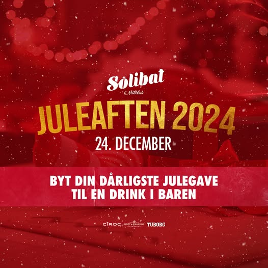 Sölibat Natklub | Nightcrawl.dk | GLÆDELIG JUL! 🎄🎅🏻
- Når maden er spist, gaverne er pakket...