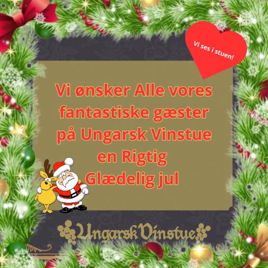 Ungarsk Vinstue | Nightcrawl.dk | ❤️Glædelig jul❤️
Vi håber at i Alle får en rigtig dejlig jul...