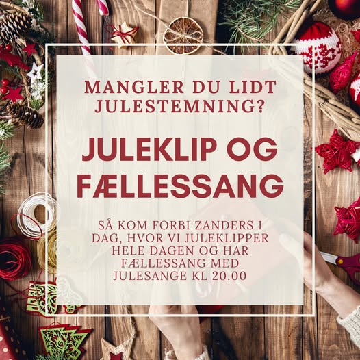 Zanders | Nightcrawl.dk | MANGLER DU LIDT JULESTMNING? 🎅🎄
Så kom forbi Zanders i dag...