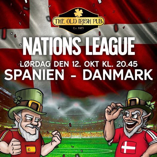 Old Irish Pub | Nightcrawl.dk | På lørdag går det løs igen! 🇩🇰⚽️ Danmark spiller mod Spani...