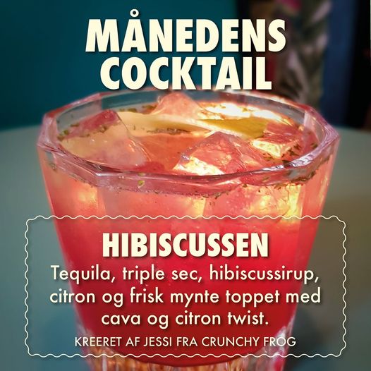 Whammy Bar | Nightcrawl.dk | Månedens Cocktail i JUNI:
🌺🌺 HIBISCUSSEN 🌺🌺
Hibiscus Mar...