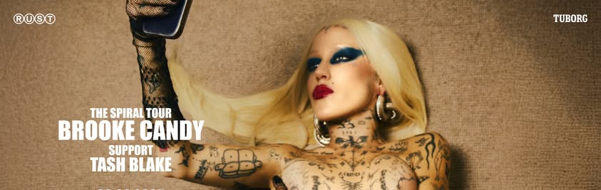 RUST | Nightcrawl.dk | BROOKE CANDY (US) SPILLER PÅ RUST DEN 26. FEBRUAR 2025!

Fin...