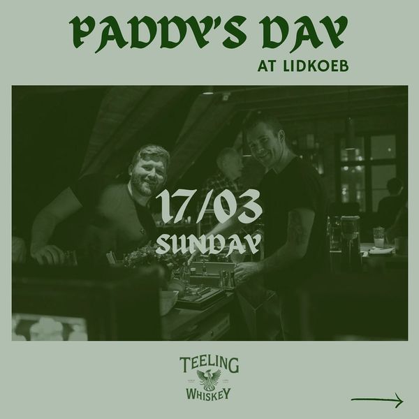 Lidkoeb | Nightcrawl.dk | Join us this Sunday for St. Patrick’s Day celebrations at Li...
