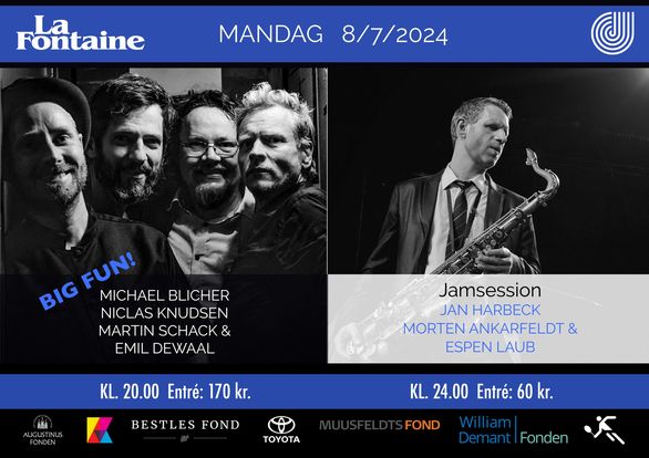 La Fontaine  | Nightcrawl.dk | Copenhagen Jazz Festival is here!🎷

At La Fontaine we will ...