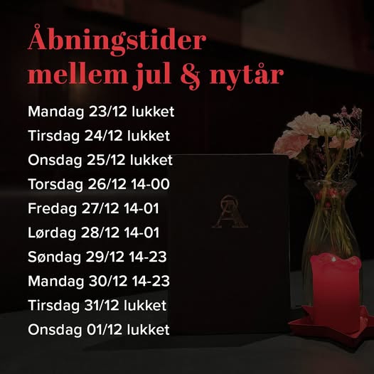 Åbenbar | Nightcrawl.dk | Så er det snart jul! 

På Åbenbar holder vi åbent i store de...