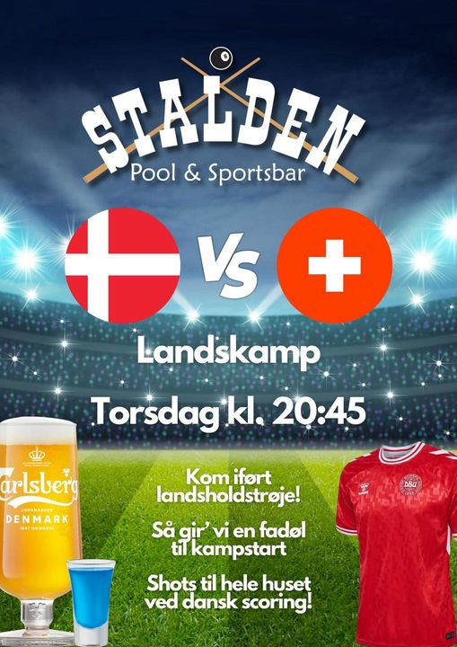 Stalden | Nightcrawl.dk | ⚽️ LANDSKAMP I MORGEN! ⚽️

Så er det på med klaphatten og ne...