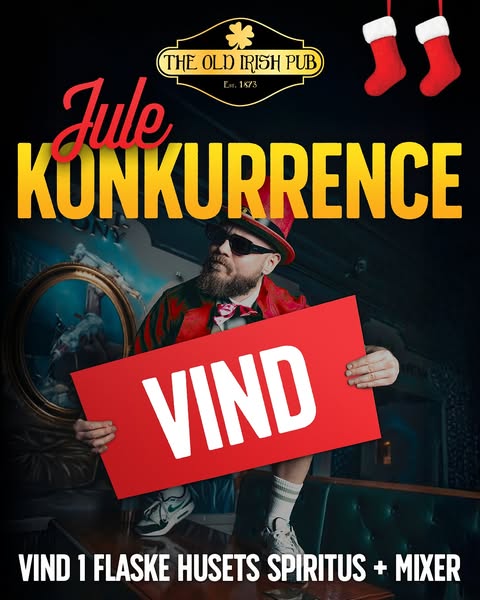 The Old Irish Pub | Nightcrawl.dk | 🎁 JULEKONKURRENCE 🎄Vind 1 flaske husets spiritus + mixer �...