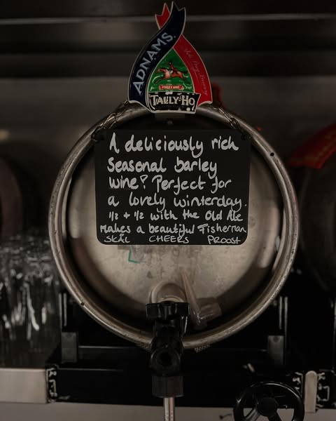 The Wharf | Nightcrawl.dk | This week on cask! 

Adnams - Tally-ho ho ho
Adnams - Old Al...